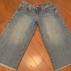 Guess Wide Leg Boho Capris